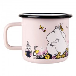 Emaljmugg Mumin Kram 3.7 dl