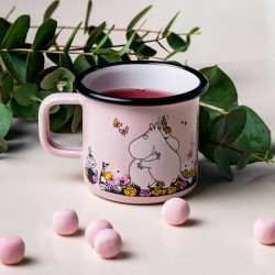 Emaljmugg Mumin Kram 3.7 dl