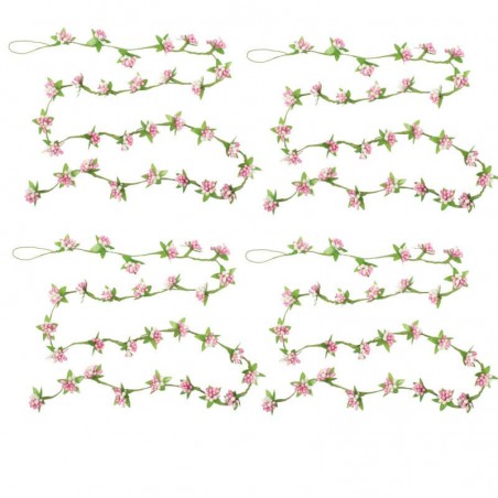 Girlang rosa 4-pack