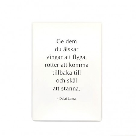 Trätavla "Dalai lama" 