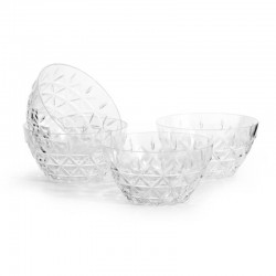 Picnic skål 4-pack transparent