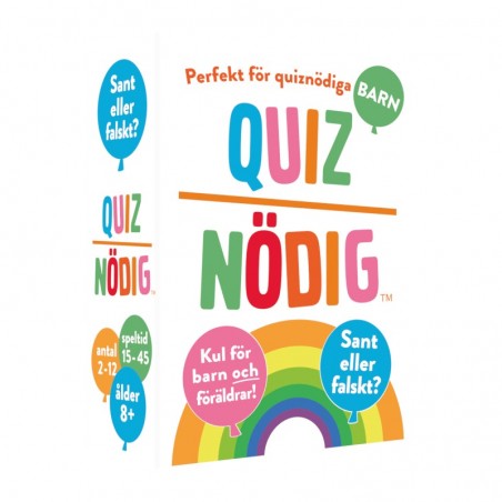 Quiznödig Sant eller falskt