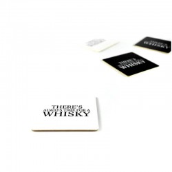 Glasunderlägg 4-pack "Whisky"