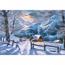Pussel Snowy Morning, 1500 bitar