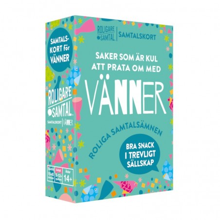 Sällskapspel VÄNNER - Roligare samtal