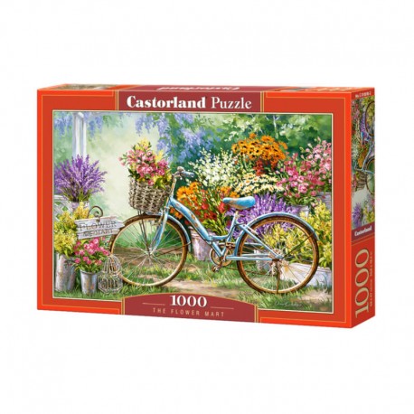 Pussel Flower Mart 1000 bitar från Castorland