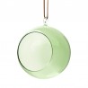 Glaskula12 cm i diameter grön