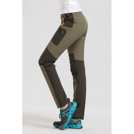 TRANEVING Stretchbyxa, Dam Kaki S