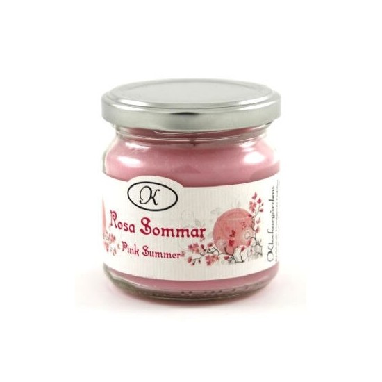 Doftljus Rosa Sommar