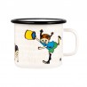 Emaljmugg Pippi, Snirkle Hunt 2.5 dl från Muurla