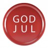 Bricka God Jul, rund