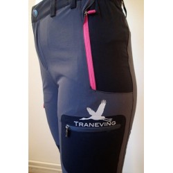 TRANEVING Stretchbyxa, Dam Grå S