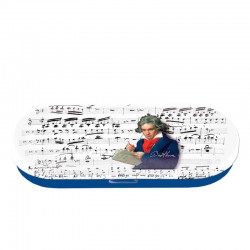Glasögonetui Beethoven i metall utan putsduk
