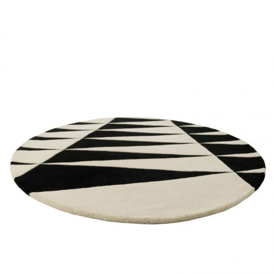 Ullmatta i New Zealand Wool. Stockholm 140 cm rund
