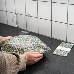 Premium bivaxduk XXL 40 X 50 cm, som används för hållbar förvaring av mat