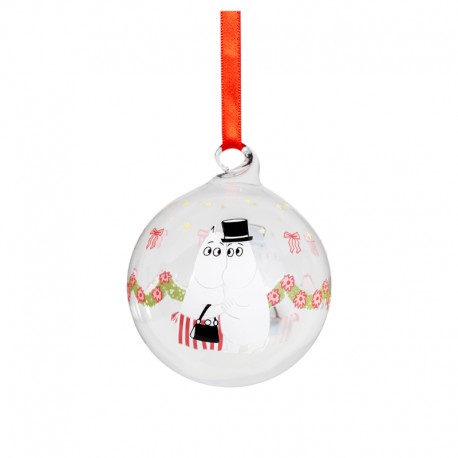 Mumin julkula Garland 7 cm i diameter från Muurla