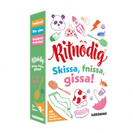 Familjespel Ritnödig från Kylskåpspoesi