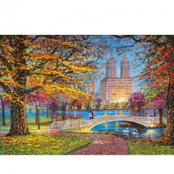 Pussel Autumn Stroll, Central Park 1500 bitar