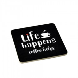 Kylskåpsmagnet Life happens