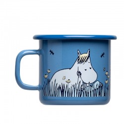 Mumin Emaljmugg 2,5 dl Friends blå