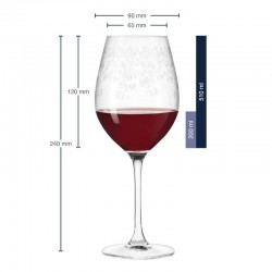 Rödvinsglas 510ml Chateau