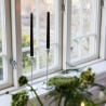 Viva vågig ljusmanschett i klart glas, 2-pack