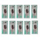 10-pack tepåsar t-sac nr 3, 100 tefilter för tekanna 1 - 1.6 liter