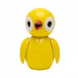 Spring Birds Youthful Yellow vårfågel i trä från Spring Copenhagen