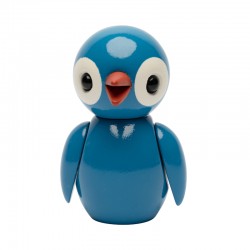 Spring Birds Lucky Light Blue vårfågel i trä från Spring Copenhagen