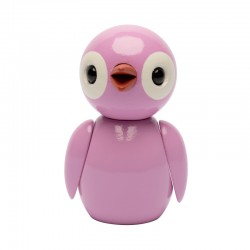 Spring Birds Powerful Pink vårfågel i trä från Spring Copenhagen