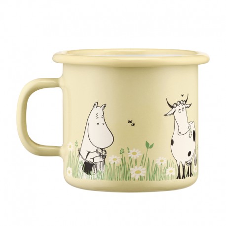 Mumin emaljmugg Meadow 2.5 dl