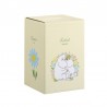Mumin vas Flowers  i glas, 19 cm hög från Muurla