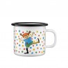 Emaljmugg Pippi, Snirkle Hunt 2.5 dl från Muurla