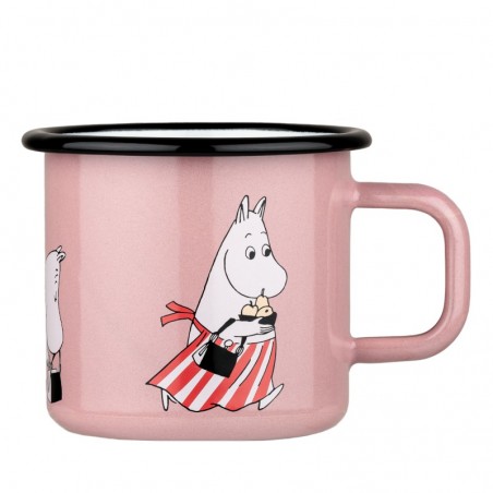 Mumin emaljmugg Flowers  3.7 dl